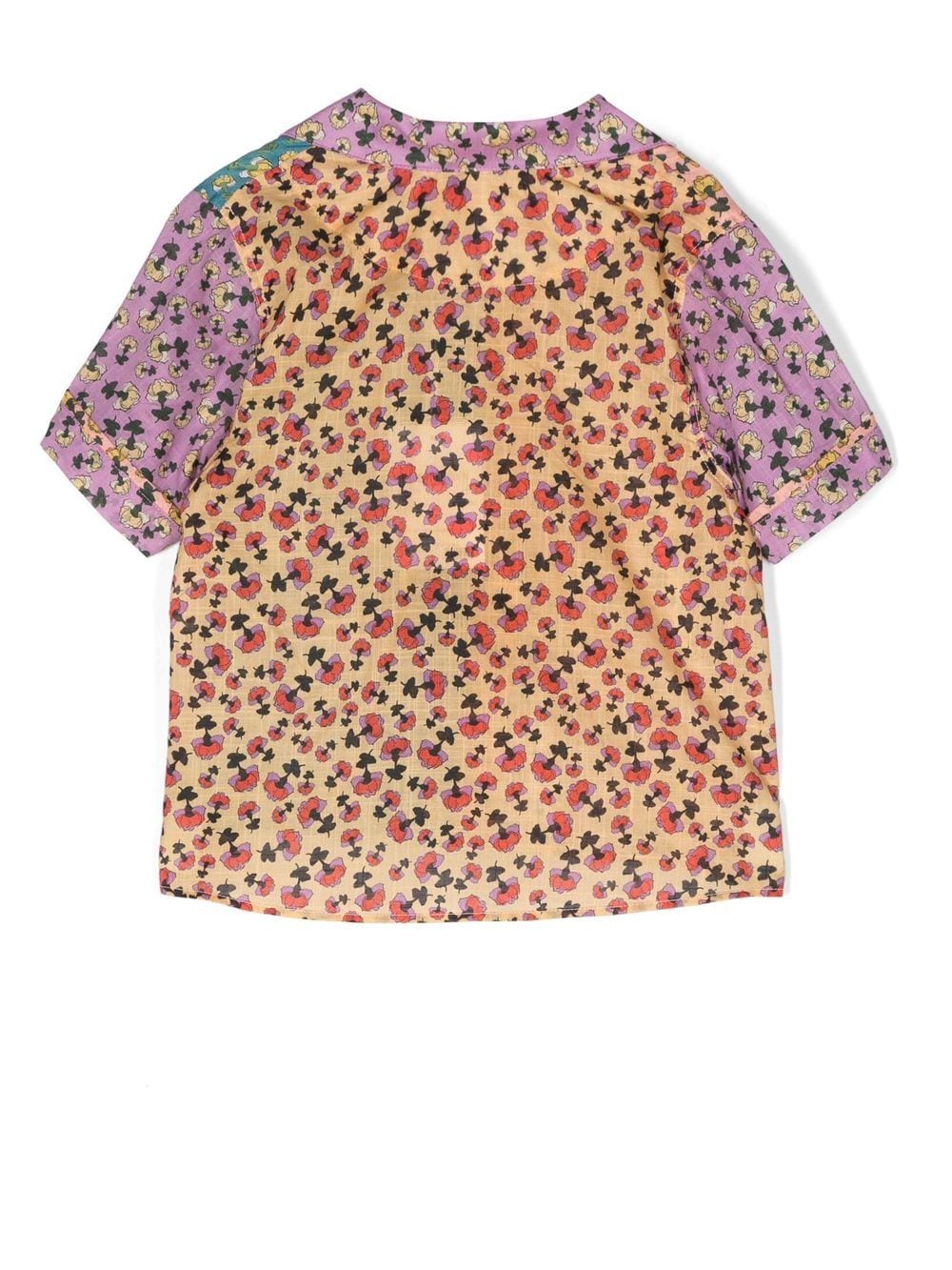 Camicia floreale con maniche corte - Rubino Kids