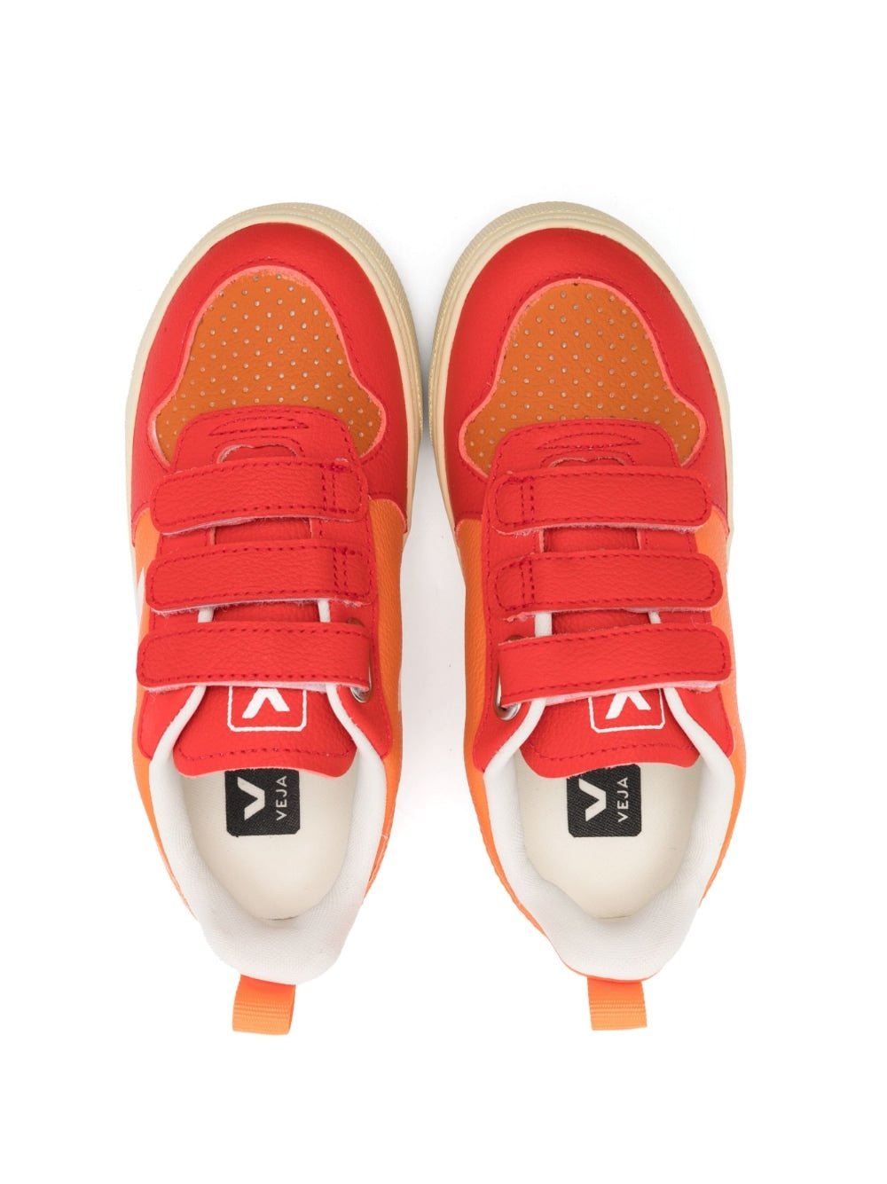 Campo Chromefree touch-strap sneakers - Rubino Kids