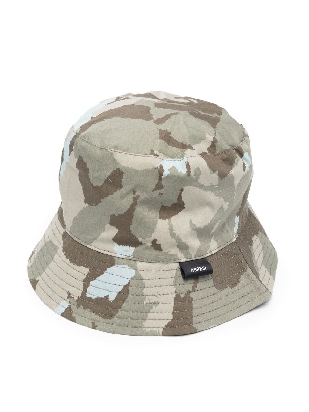 Cappello bucket con stampa camouflage - Rubino Kids