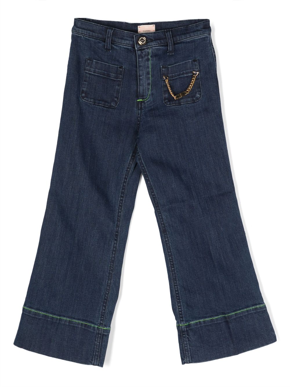 Jeans a gamba ampia - Rubino Kids