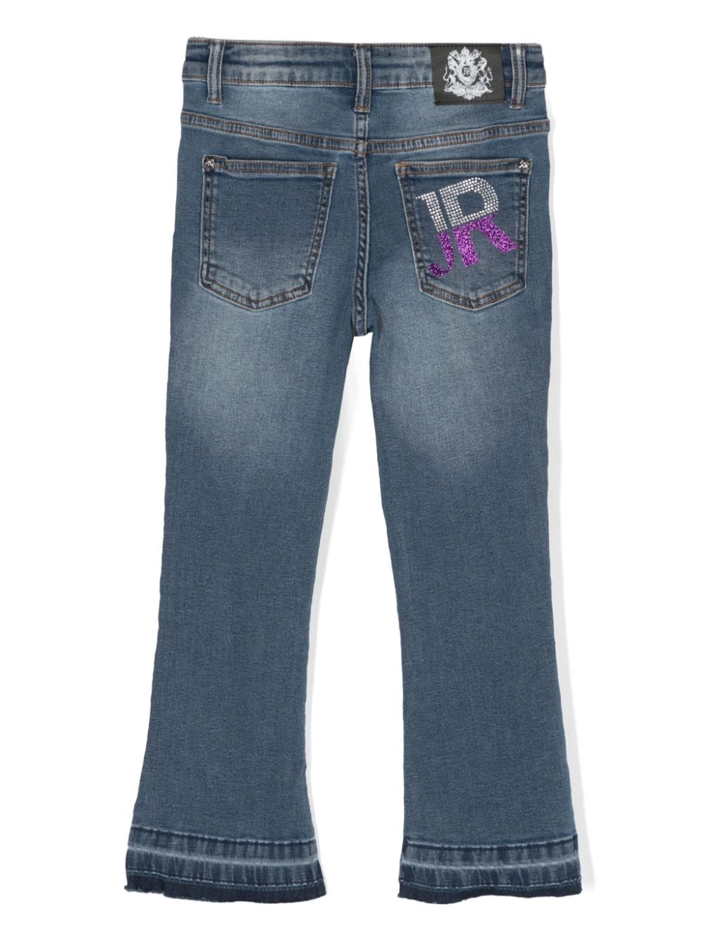 Jeans dritti con applicazione - Rubino Kids