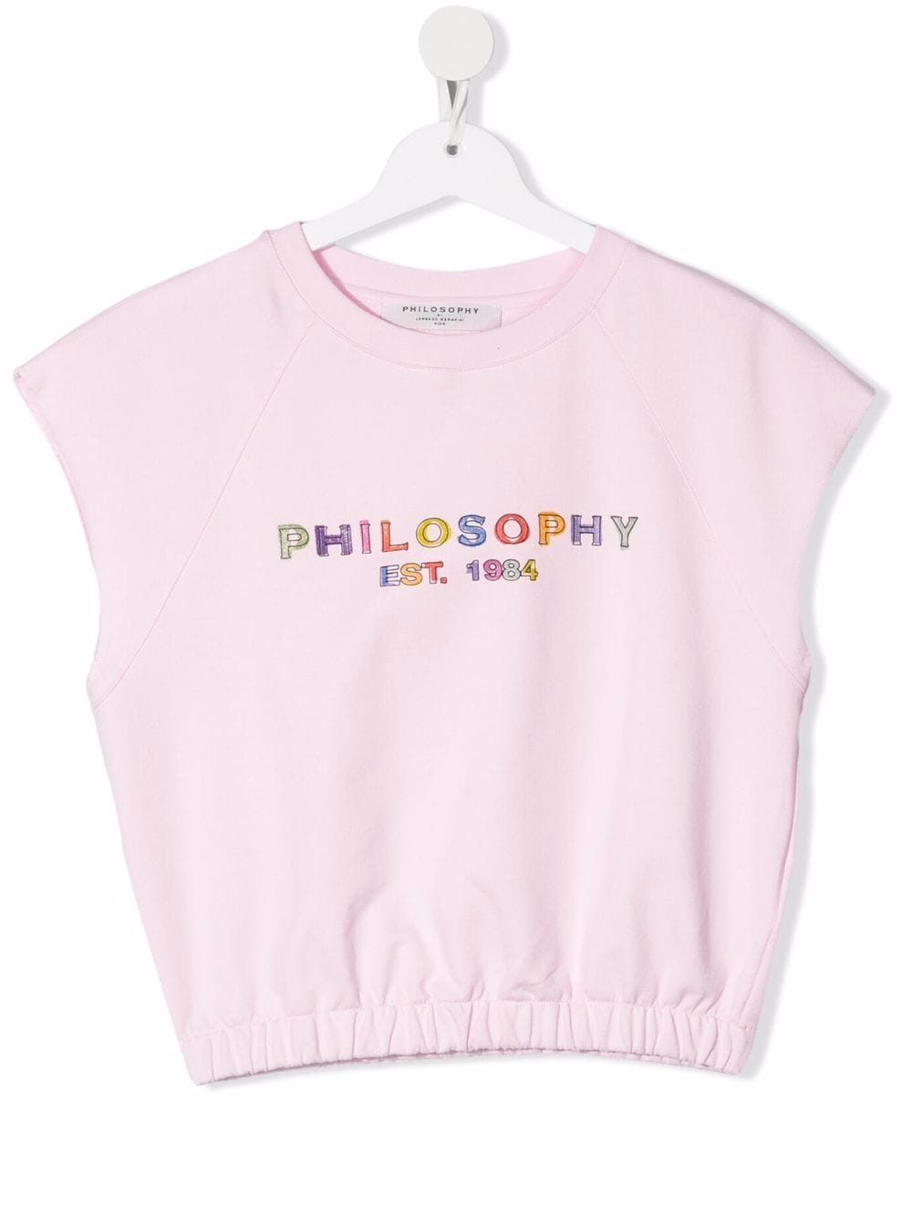 Philosophy Di Lorenzo Serafini Kids T-shirt senza maniche rosa Teen - Rubino Kids