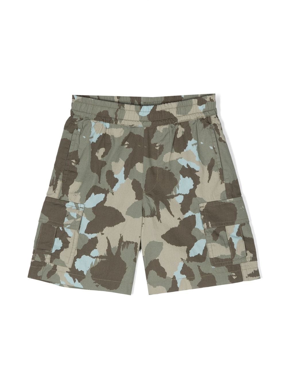 Shorts con stampa camouflage - Rubino Kids