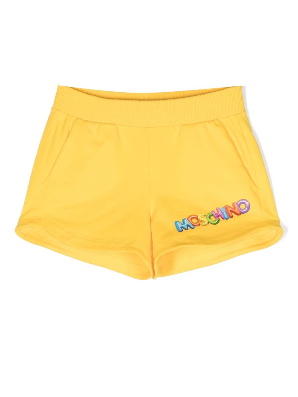 Shorts con stampa giallo - Rubino Kids