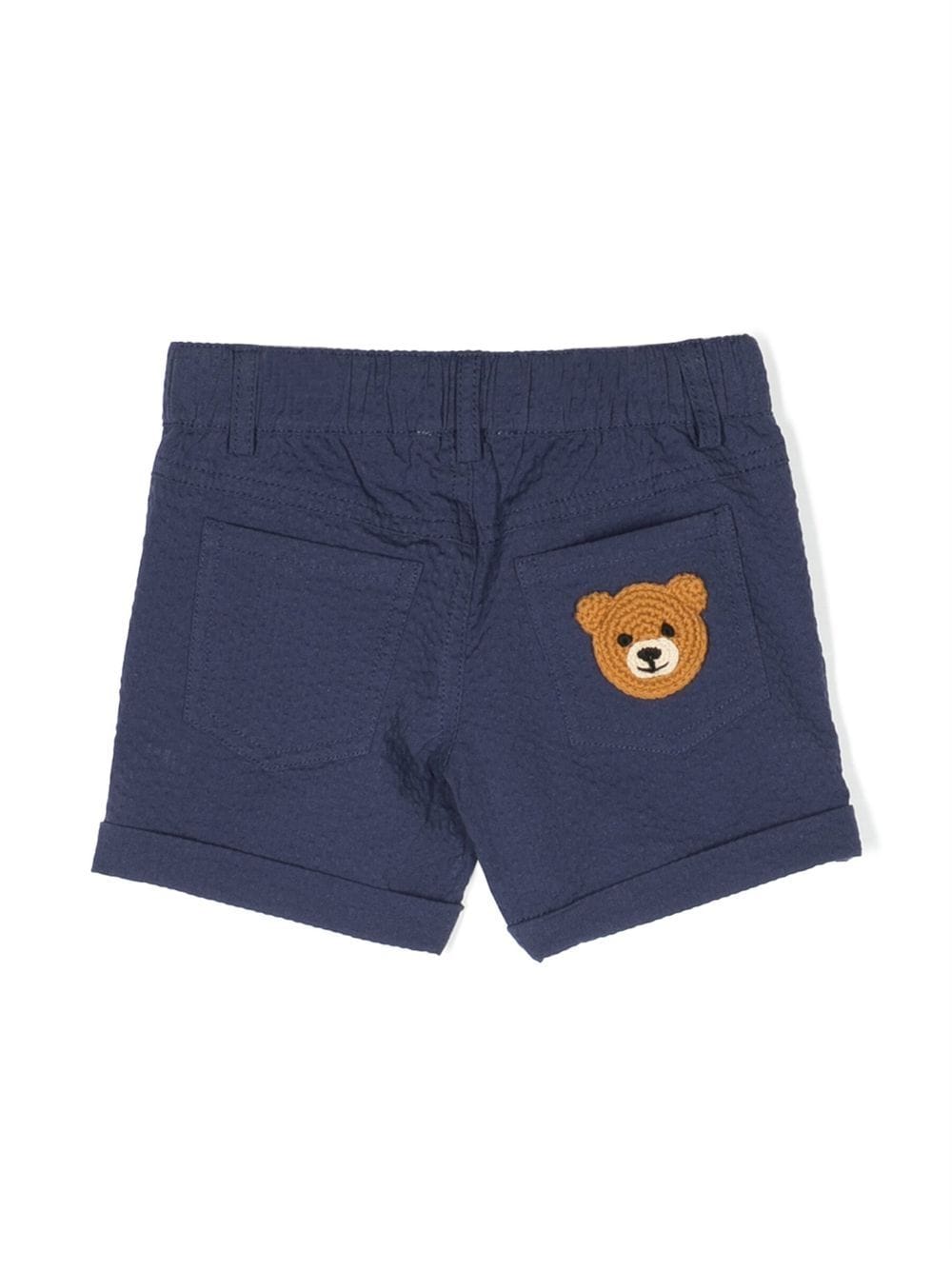 Shorts stropicciati Teddy Bear - Rubino Kids