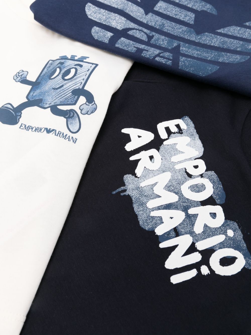 T-shirt con stampa logo - Rubino Kids